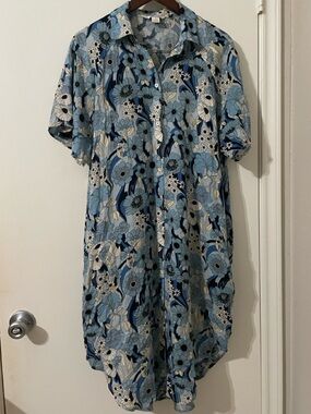 Monki | Dresses | Midi Shirt Dress Paint Brush Print | Poshmark Monki | Dresses | Midi Shirt Dress Paint Brush Print | Poshmark